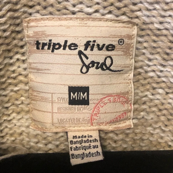 Wool  blend zip up knit cardigan - Picture 3 of 3